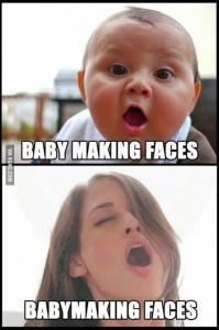 baby making faces