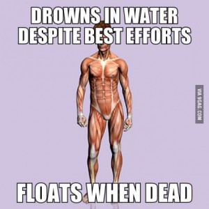 floats when dead