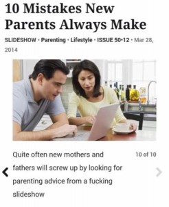 mistakes parents make