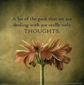 pain is thoughts