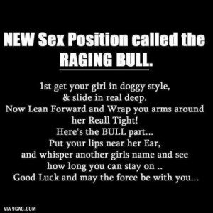 raging bull position