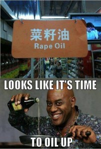 rape oil up