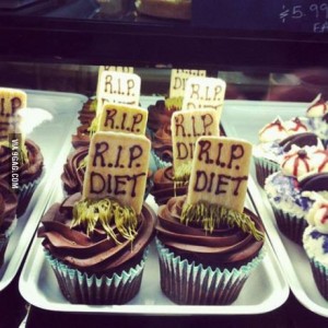 rip diet cupcakes