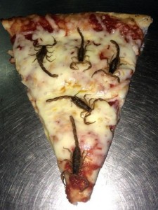 scorpion pizza