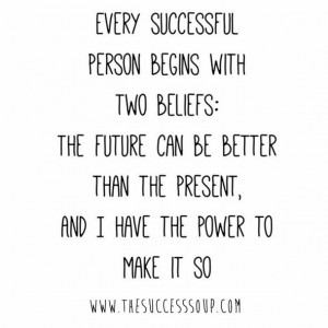 success beliefs