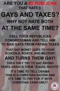 taxes turn them gay