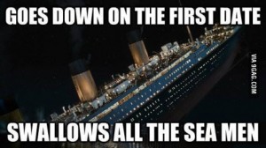 titanic first date