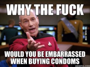 wtf condom embarassment